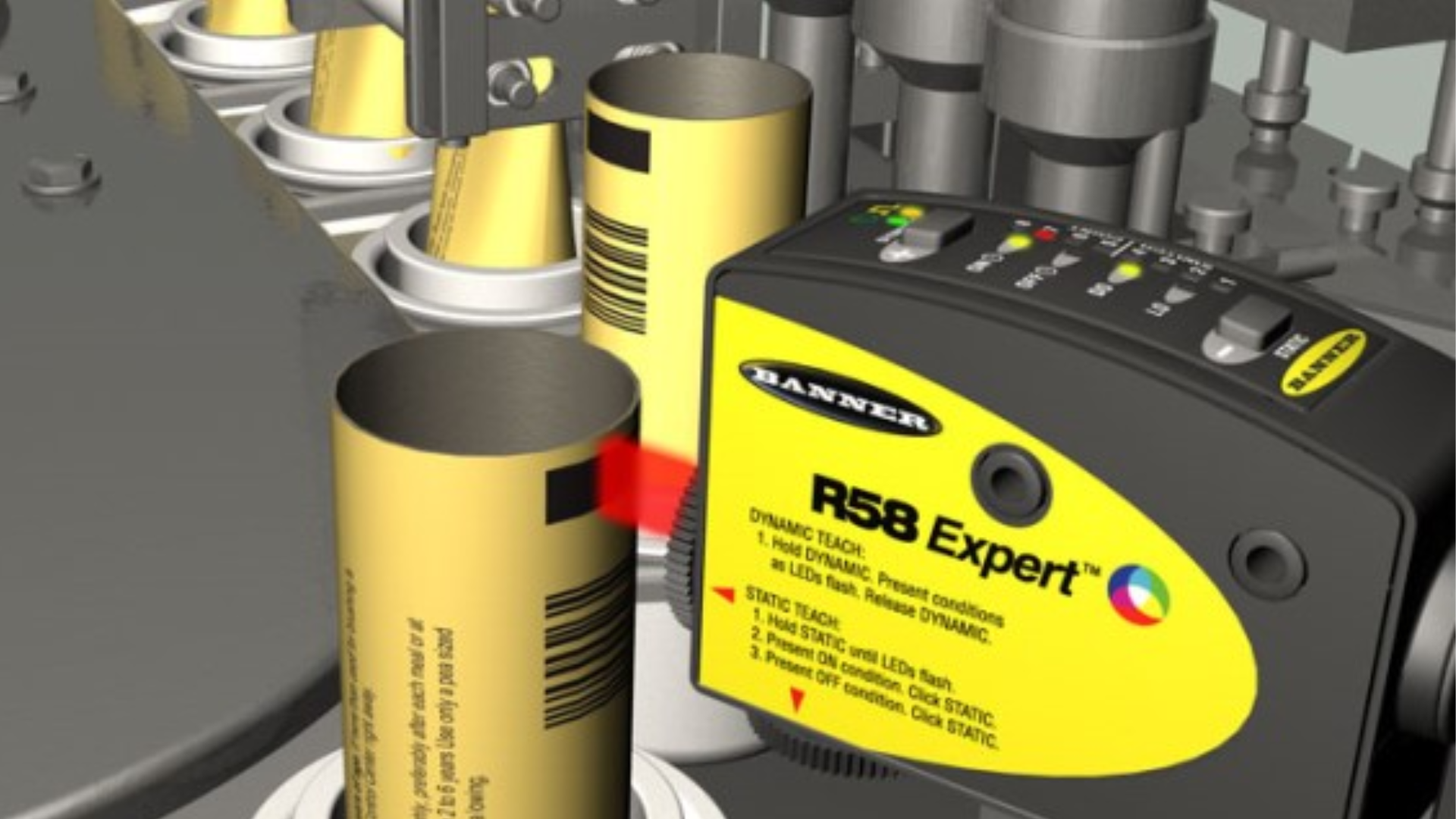 Registration Mark, Color & Luminescence Sensors by Banner Engineering