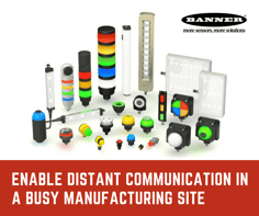 Custom Lights Enable Distant Communication in a Busy Manufacturing Site